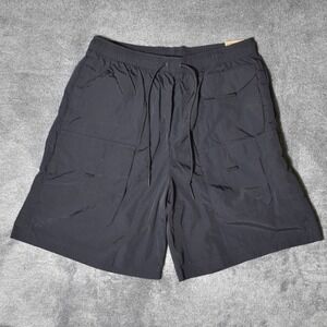 Nike Tech Woven Loose Fit Cargo Shorts Mens Medium Tall Black NEW NWT HJ0677-010